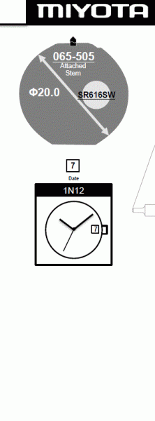 Citizen 1N12 6